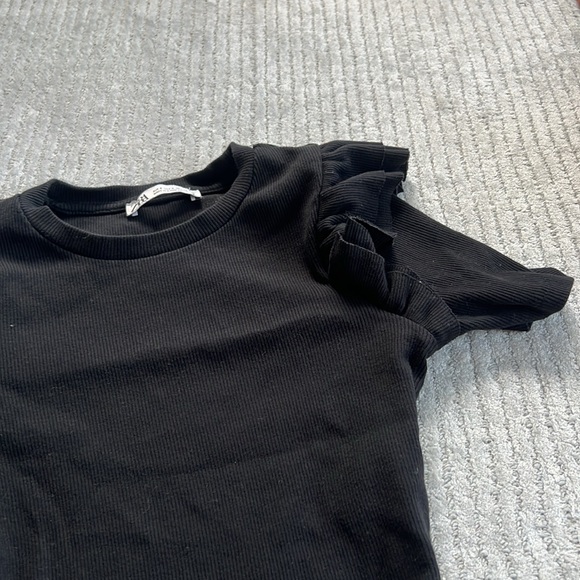 Zara black bodysuit - Picture 3 of 4